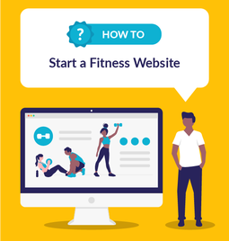 how to start a fitness website featured image