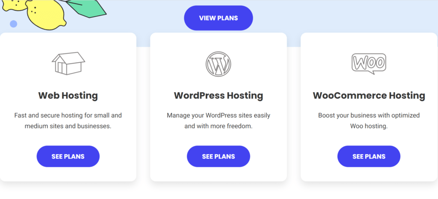 siteground hosting types