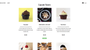 Menu element on a Wix website, showing pictures of cupcakes with descriptions and prices